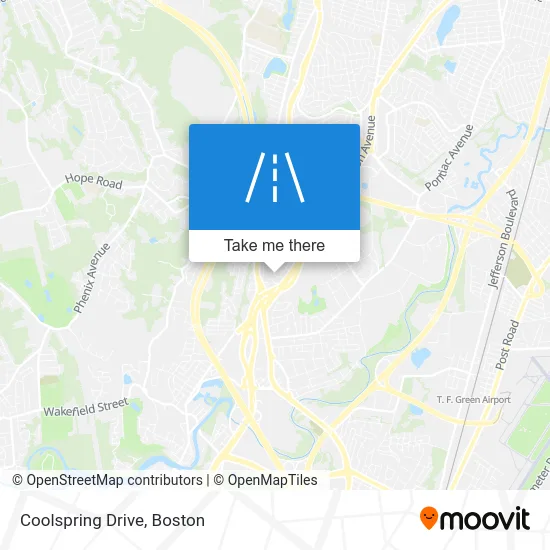 Coolspring Drive map