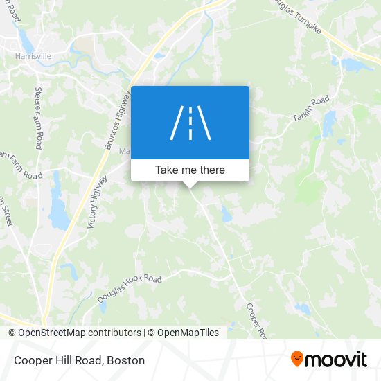 Mapa de Cooper Hill Road