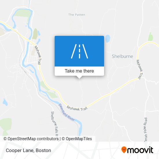 Mapa de Cooper Lane