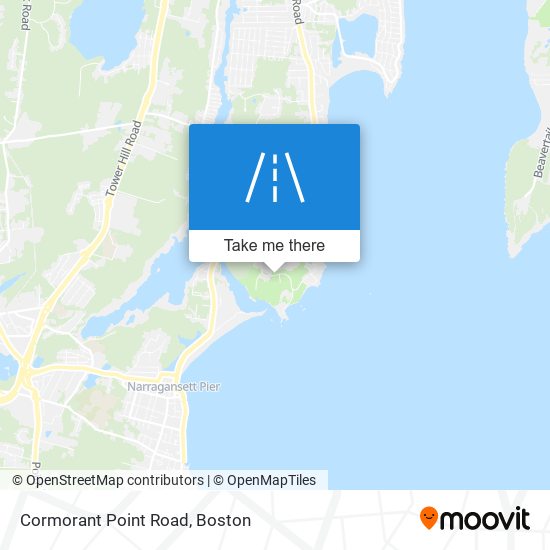 Mapa de Cormorant Point Road