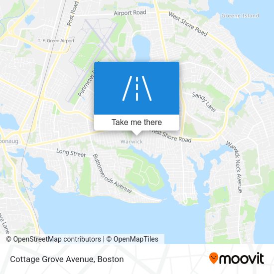 Cottage Grove Avenue map