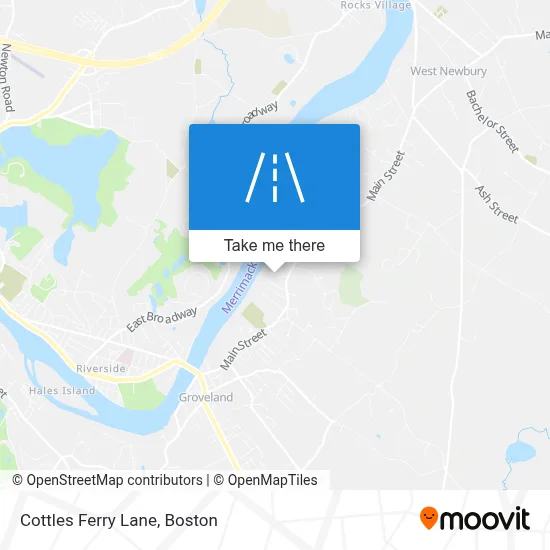 Cottles Ferry Lane map