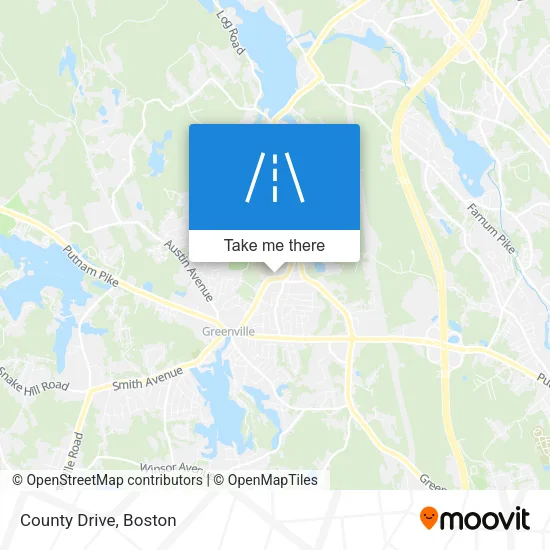 Mapa de County Drive