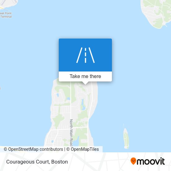 Mapa de Courageous Court