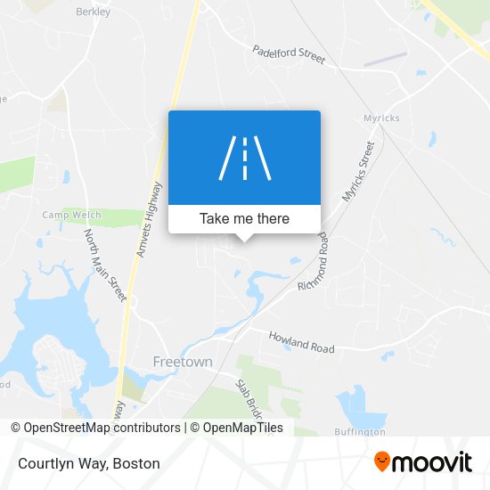Mapa de Courtlyn Way