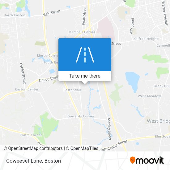 Mapa de Coweeset Lane