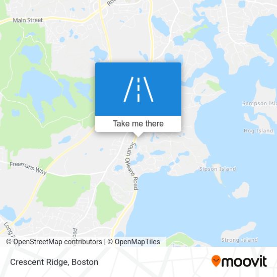 Mapa de Crescent Ridge