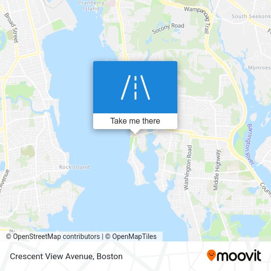 Crescent View Avenue map