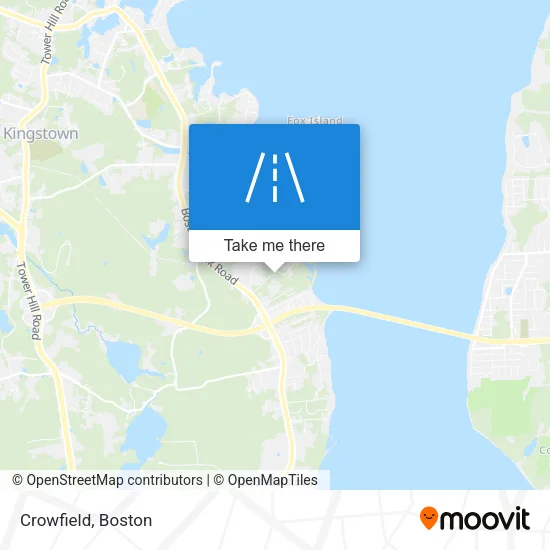 Crowfield map