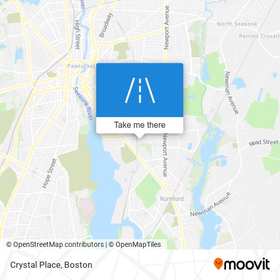 Crystal Place map