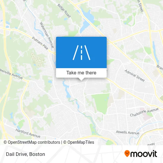 Dail Drive map