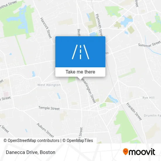 Danecca Drive map