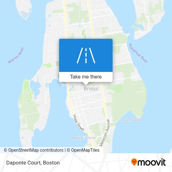 Daponte Court map