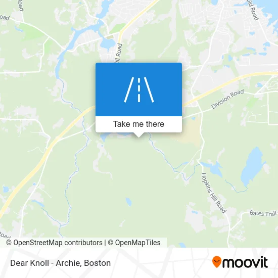 Dear Knoll - Archie map