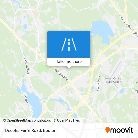 Mapa de Decotis Farm Road