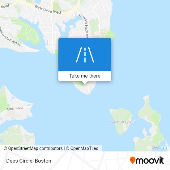 Dees Circle map