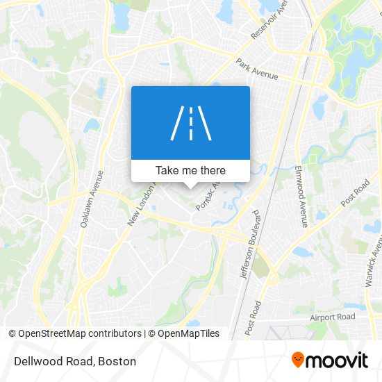 Dellwood Road map