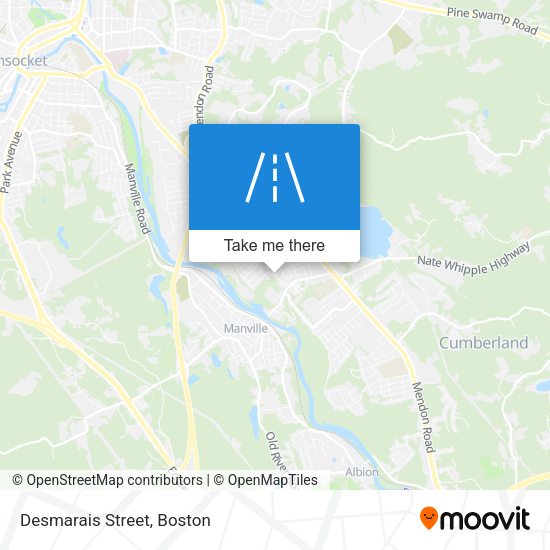Mapa de Desmarais Street