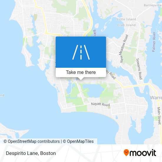 Mapa de Despirito Lane