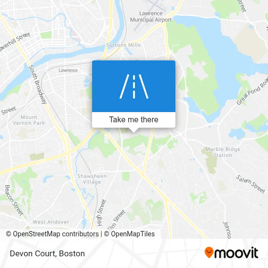Devon Court map