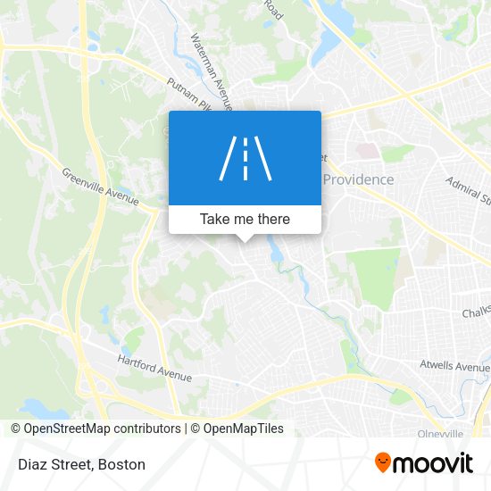 Mapa de Diaz Street