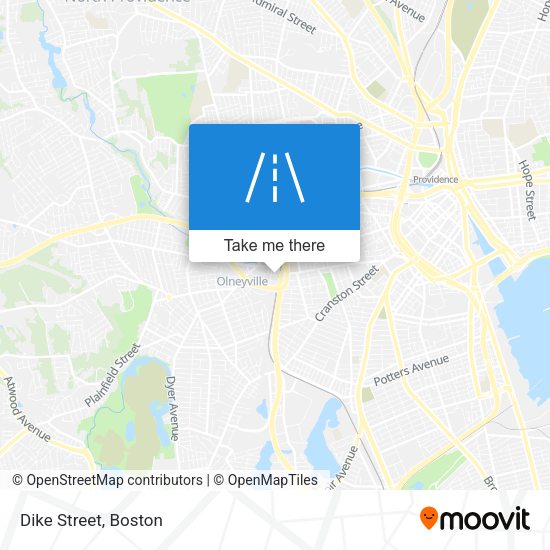 Mapa de Dike Street