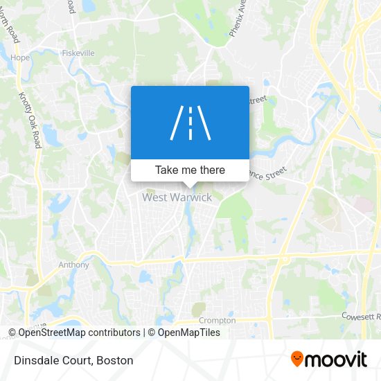 Dinsdale Court map