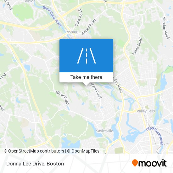 Mapa de Donna Lee Drive