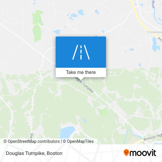 Mapa de Douglas Turnpike