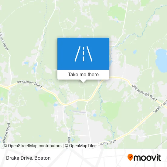 Drake Drive map