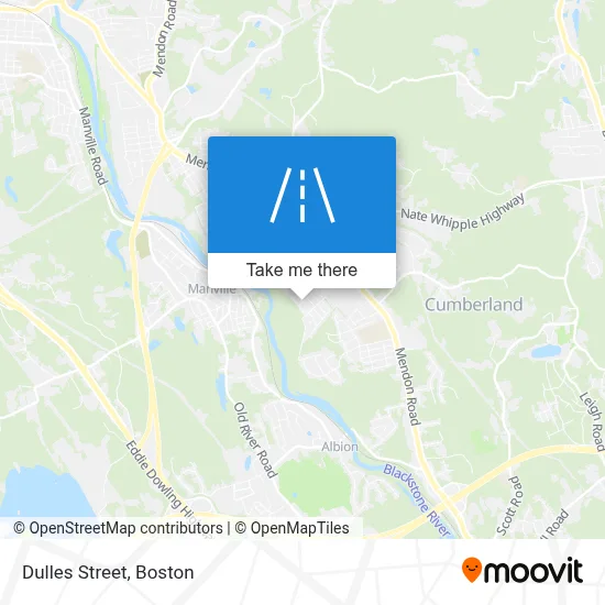 Dulles Street map