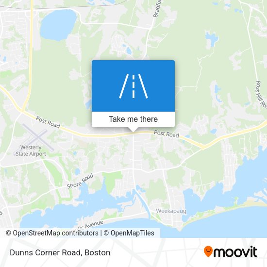 Mapa de Dunns Corner Road