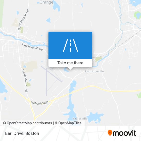 Mapa de Earl Drive