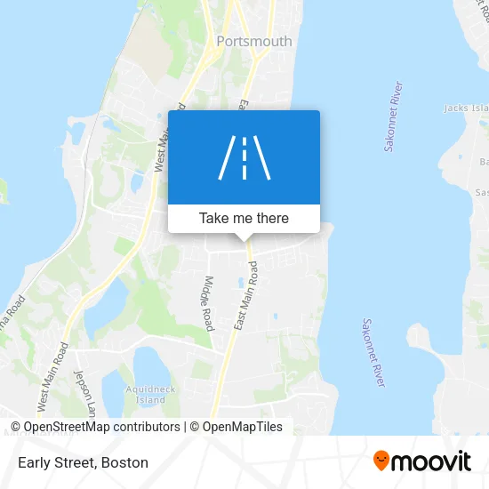 Early Street map