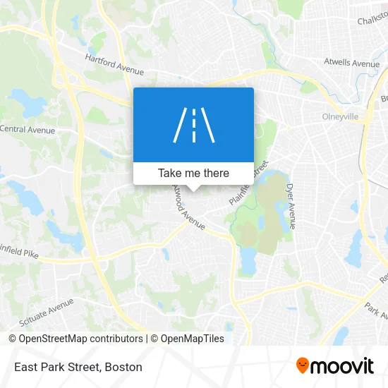 East Park Street map