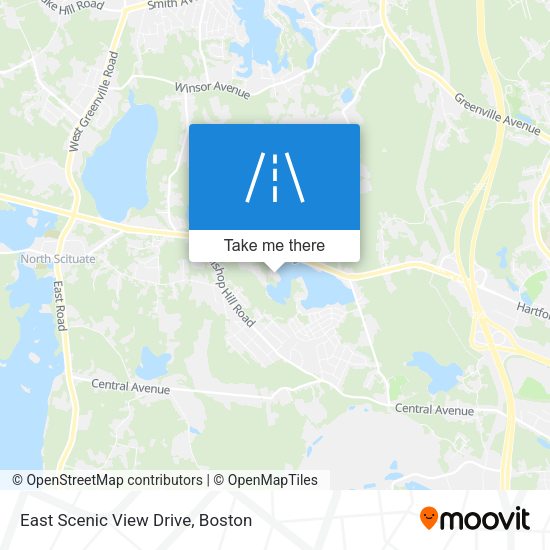 Mapa de East Scenic View Drive