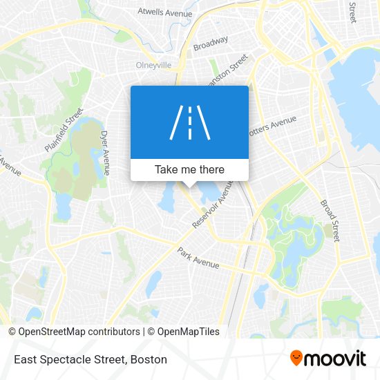 East Spectacle Street map