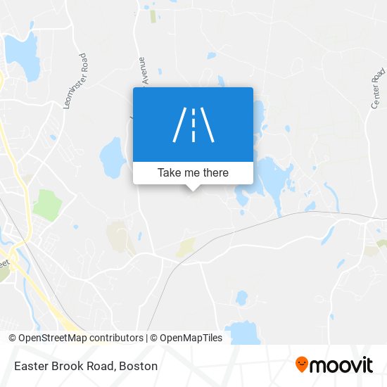 Mapa de Easter Brook Road