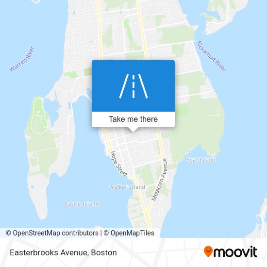 Mapa de Easterbrooks Avenue