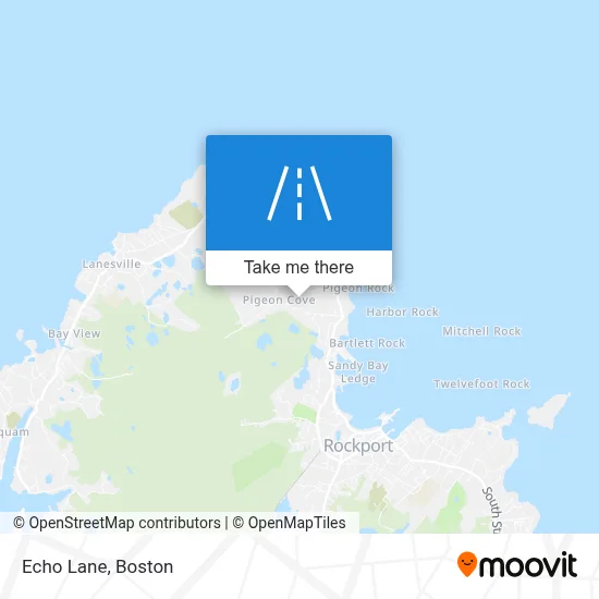 Echo Lane map
