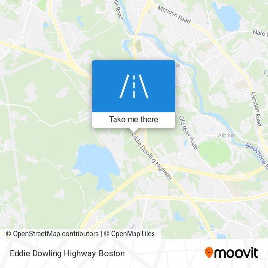Mapa de Eddie Dowling Highway