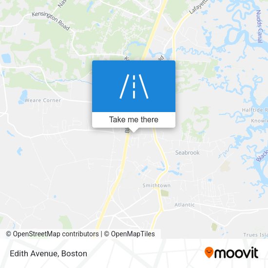 Mapa de Edith Avenue