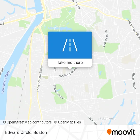 Edward Circle map