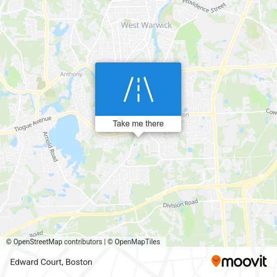 Edward Court map