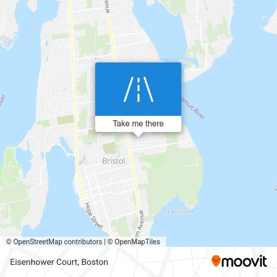 Mapa de Eisenhower Court
