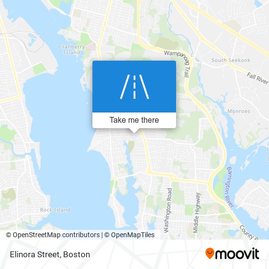 Mapa de Elinora Street