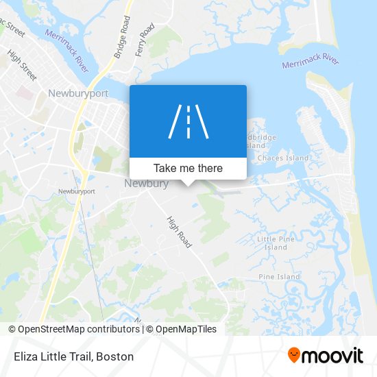 Eliza Little Trail map