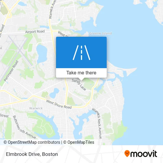 Elmbrook Drive map
