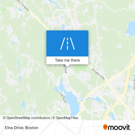 Elna Drive map