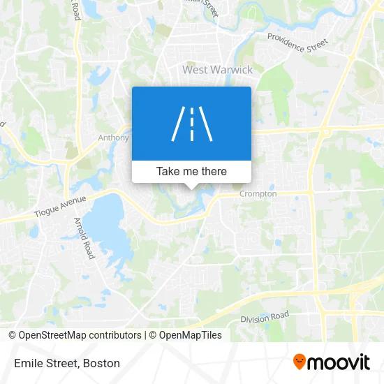 Emile Street map
